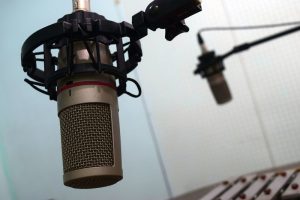 Micrófonos studio grabación del ICECU