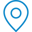 icono de un pin en mapa