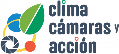 Logo de clima cámaras acción